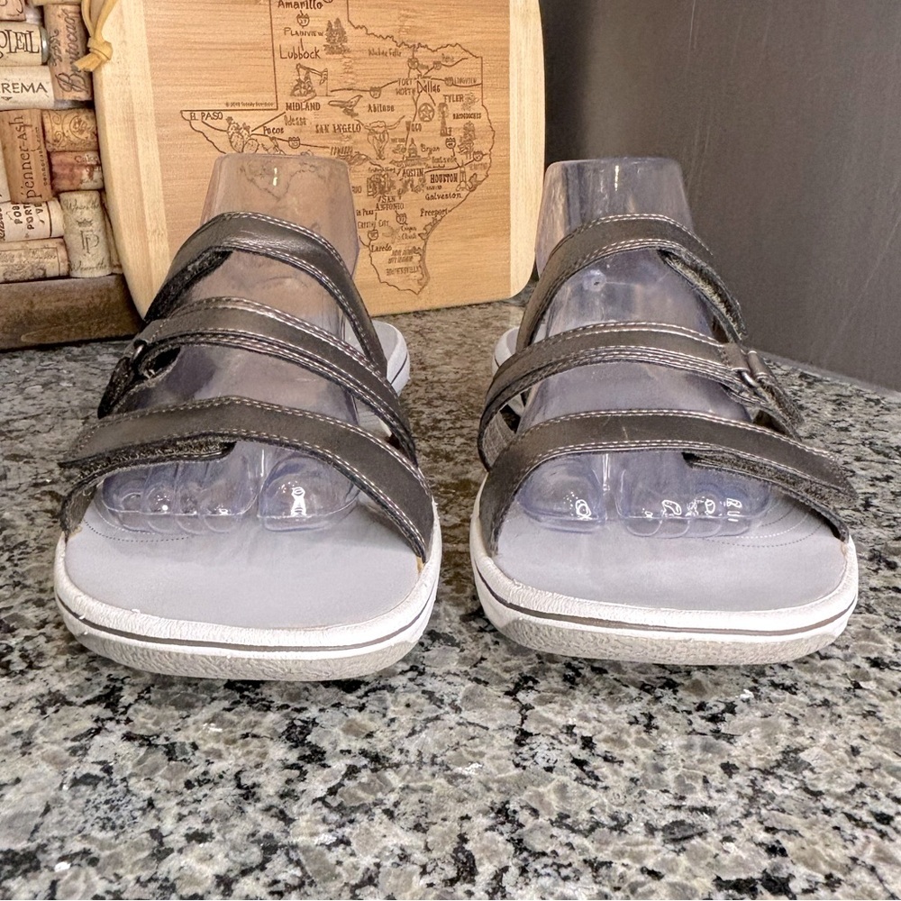 Cloudsteppers by Clarks Brinkley Coast Slide Sandal Size 12 - Picture 3 of 11